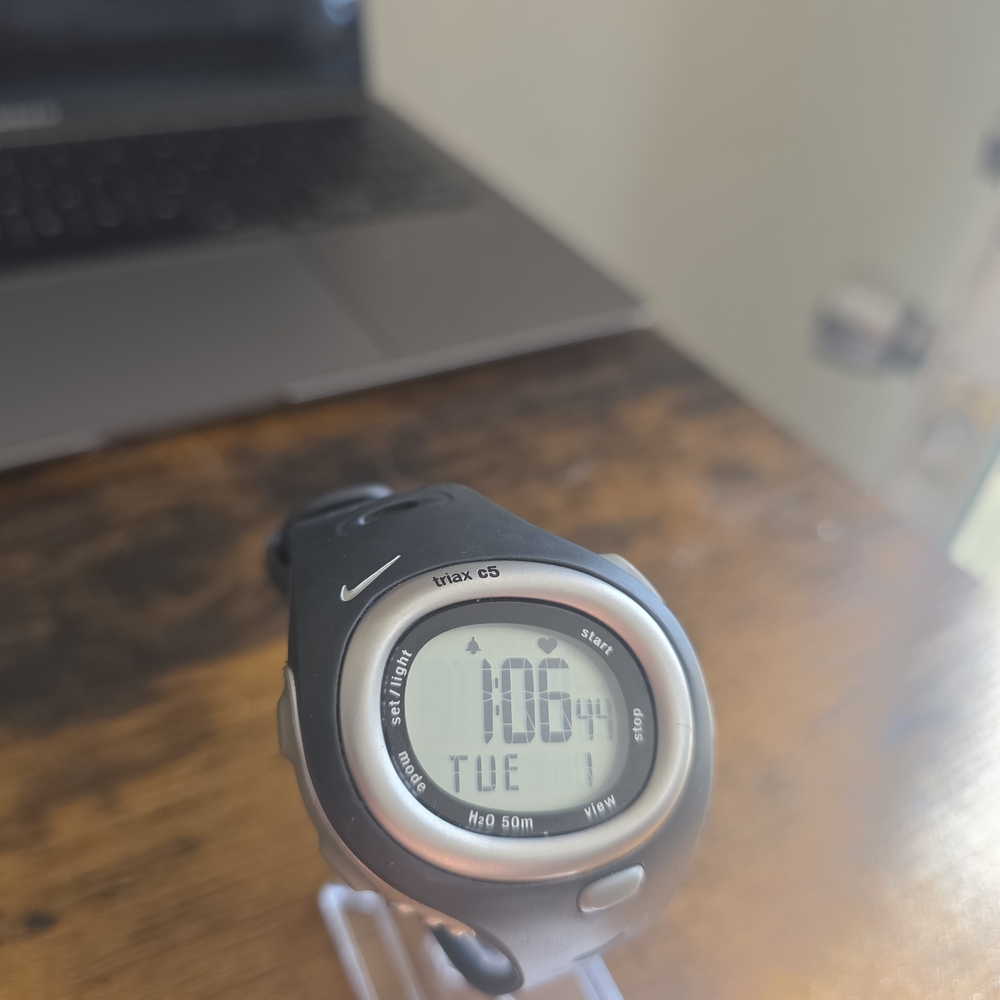 Nike Black Digital Sports Watch